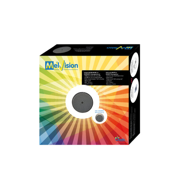 PROJECTEURS S400 LED BLANC/RGB ENJOLIVEUR EN ABS